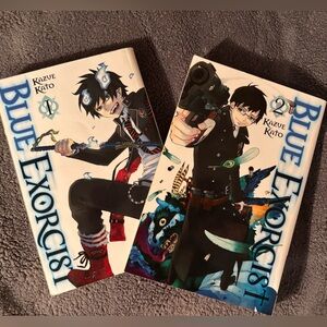 Blue Exorcist Vol 1 and 2